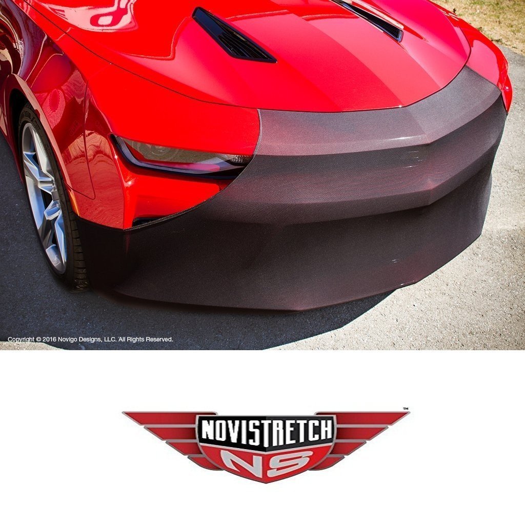 Camaro NoviStretch Front + Mirror Bra Covers Fits: 6th Gen 16-18 FBM650C + MC250