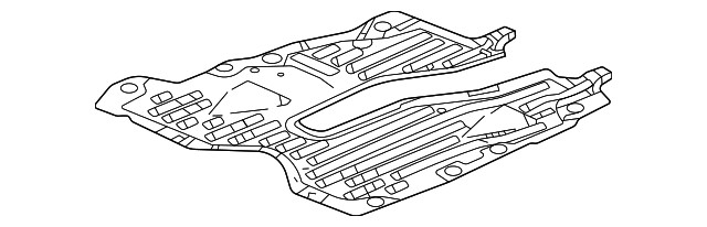 2021-2025 Acura TLX Genuine Engine Lower Plate Under Cover OEM 74112-TGZ-A00