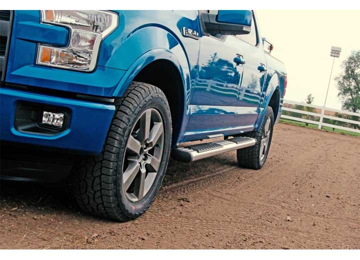 Dee Zee DZ16401 BlackTread/Oval/Rb Reg Cab Texture Black (No Brackets)