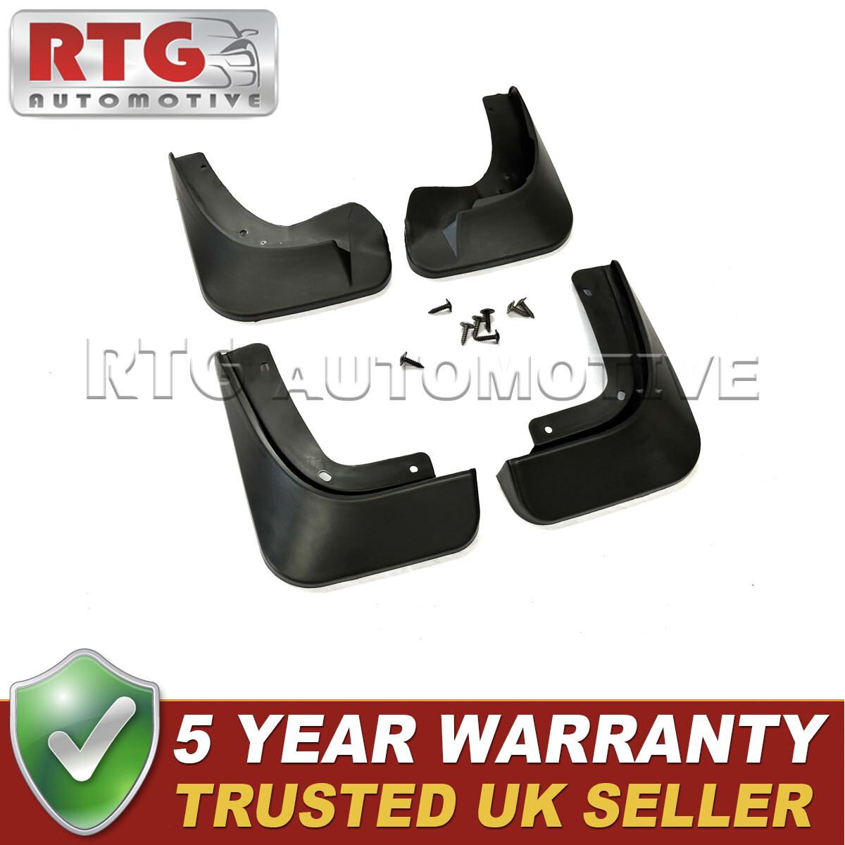 Tailored Mud Flaps Set of 4 For Skoda Fabia 2011-2015 RTG