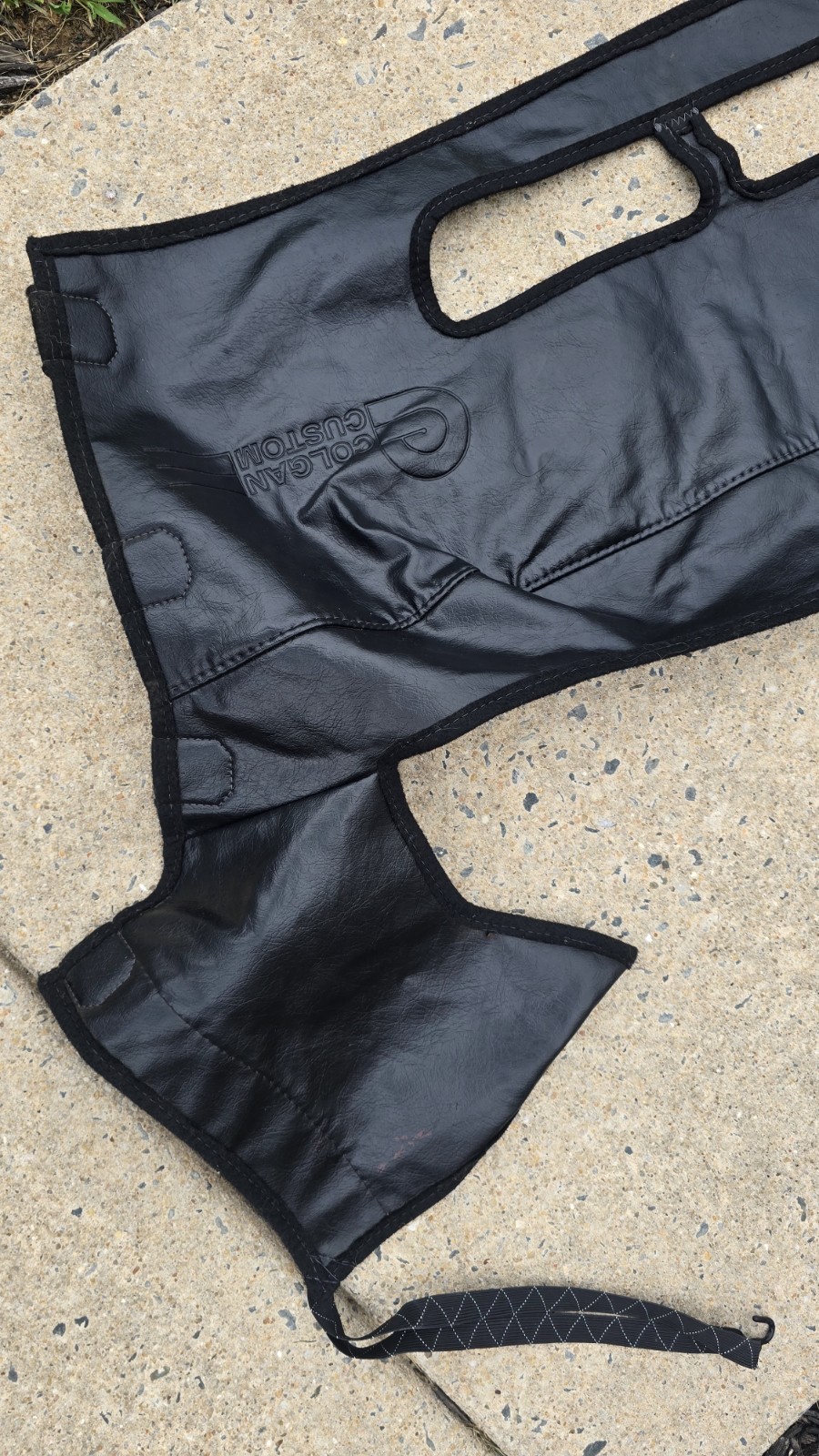 Original Colgan Custom Hood + Bumper Bra for BMW E36; Embossed BMW logo; Rare!