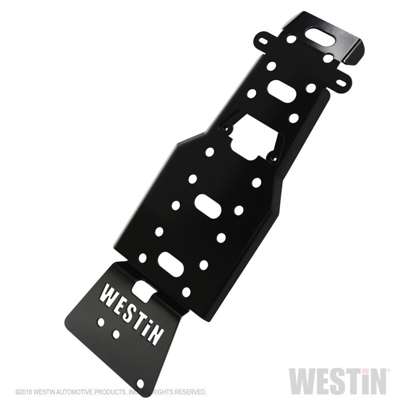 Westin 42-21125 Snyper Trans Pan Skid Plate Black 2007-2011 Jeep Wrangler JK