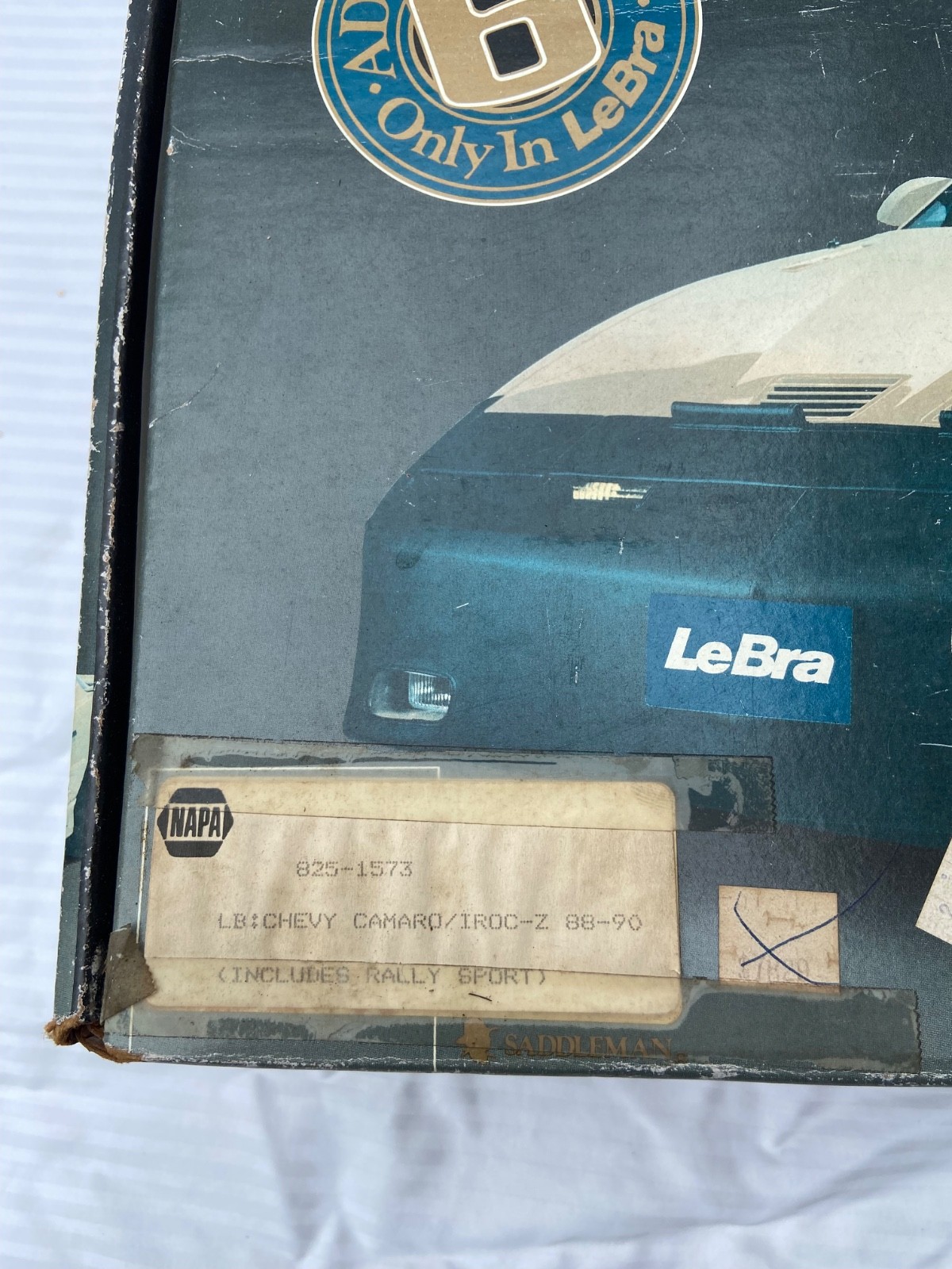 LeBra Custom Front End Cover 1988 1989 1990 Camaro IROC RS Vintage original box!