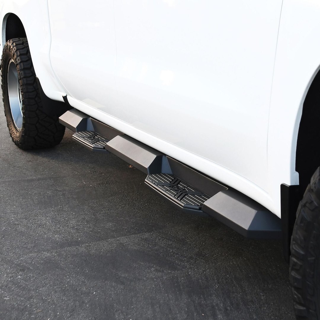 Westin Automotive 56-24135 Steel Square Black Textured Powder Coated Nerf Bar