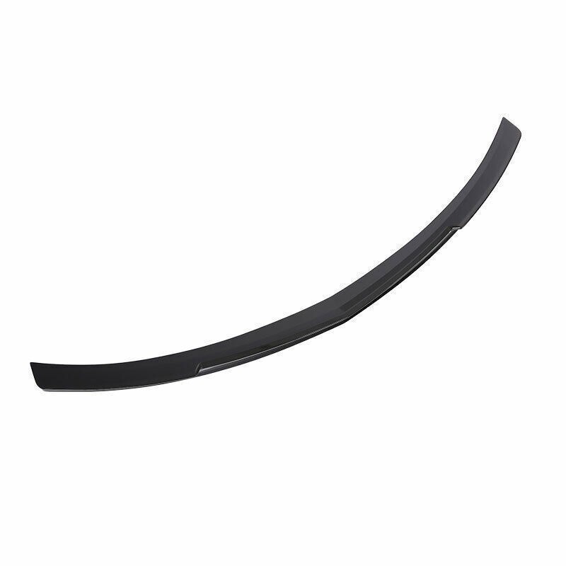 For Cadillac XT4 2019-2025 ABS Black Middle Trunk middle Spoiler Wing Flap
