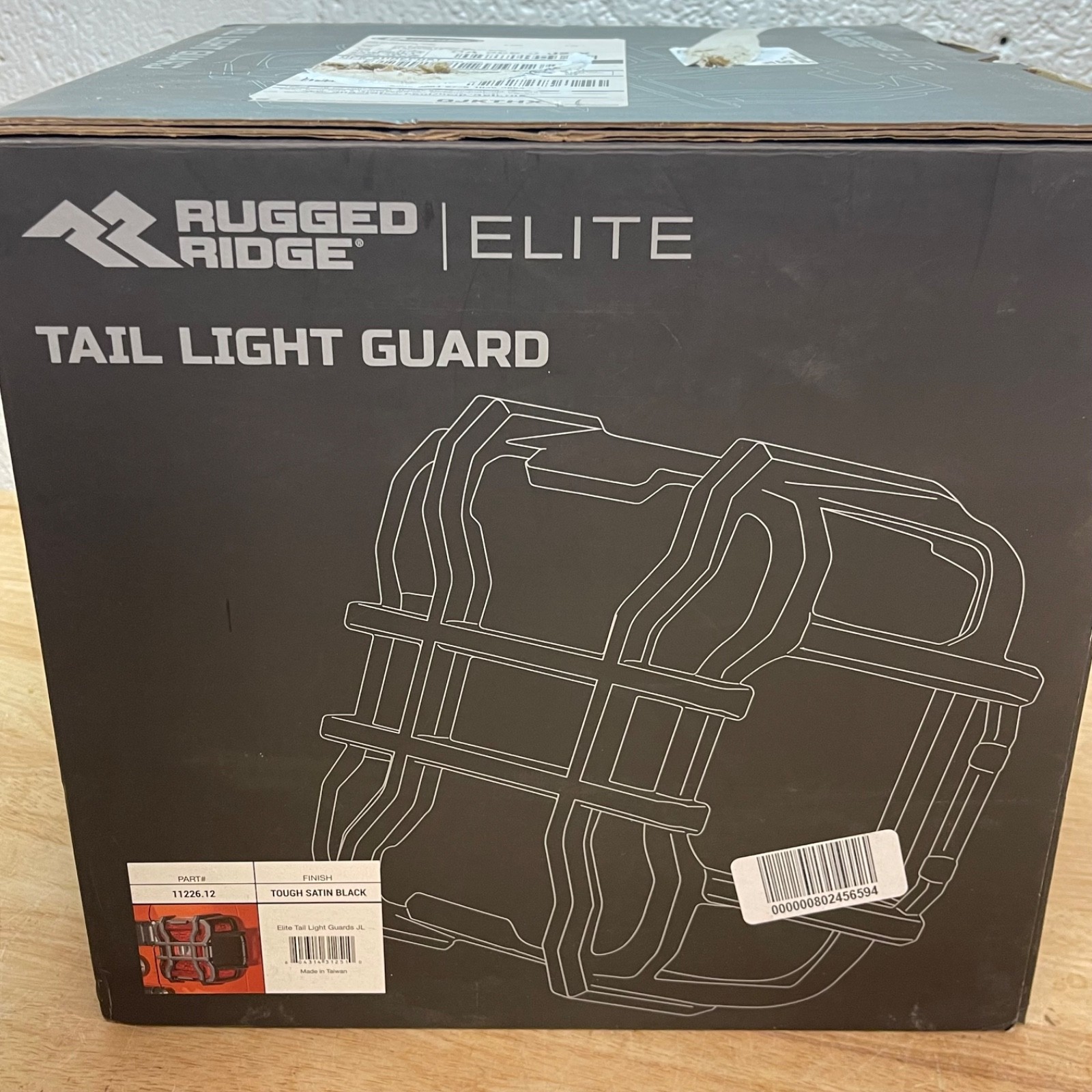 Rugged Ridge Tail Light Guard for 2018-2026 Jeep Wrangler 11226.12