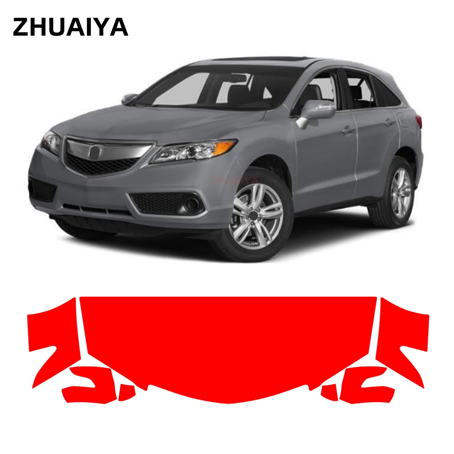 Partial Hood + Fenders PPF Paint Protection Film For Acura RDX 2013-2015