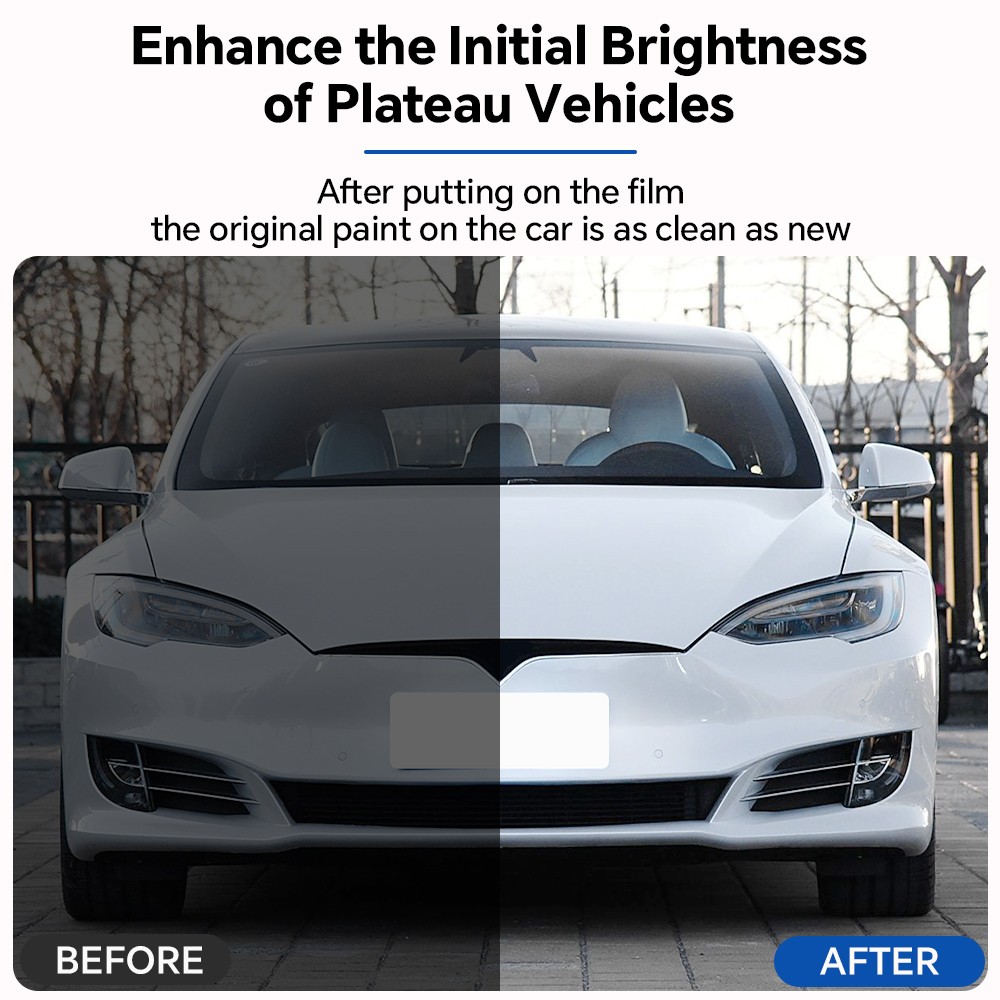 2016-2020 Tesla Model S Full Car Kit Precut Paint Protection Film Gloss PPF TPU