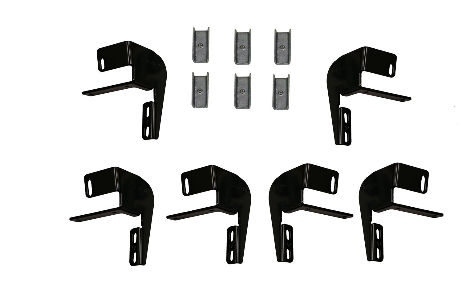 Rampage 14301 Xtremeline Bracket Black Kit for 07-18 Jeep Wrangler JK 4DR