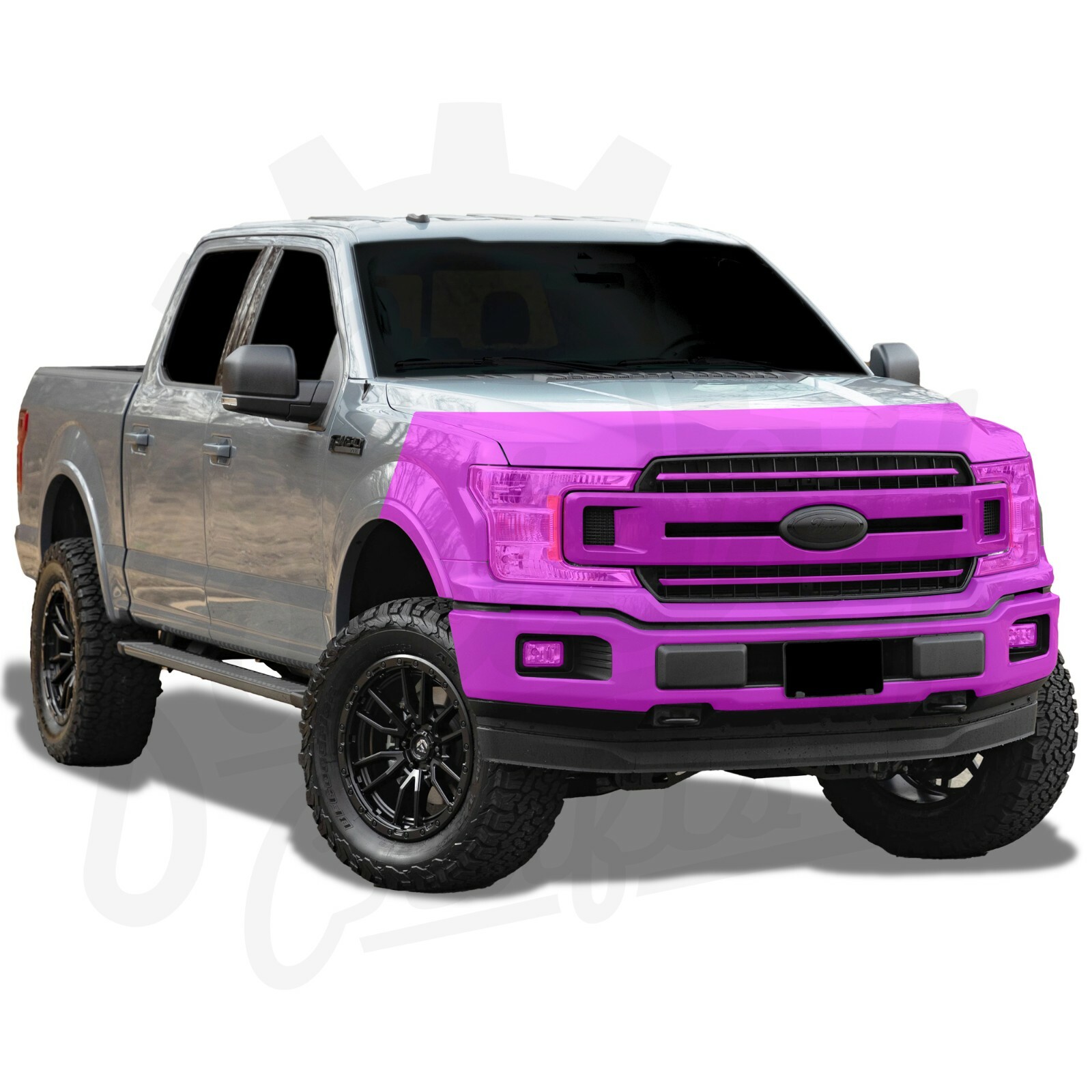 Stone Guard Paint Protection Film Clear Bra PPF For Ford F-150 18-20 Bumper Hood