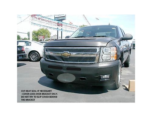Lebra Front End Mask Bra Fits 2009-2013 Chevy Silverado 1500 W/fog lights