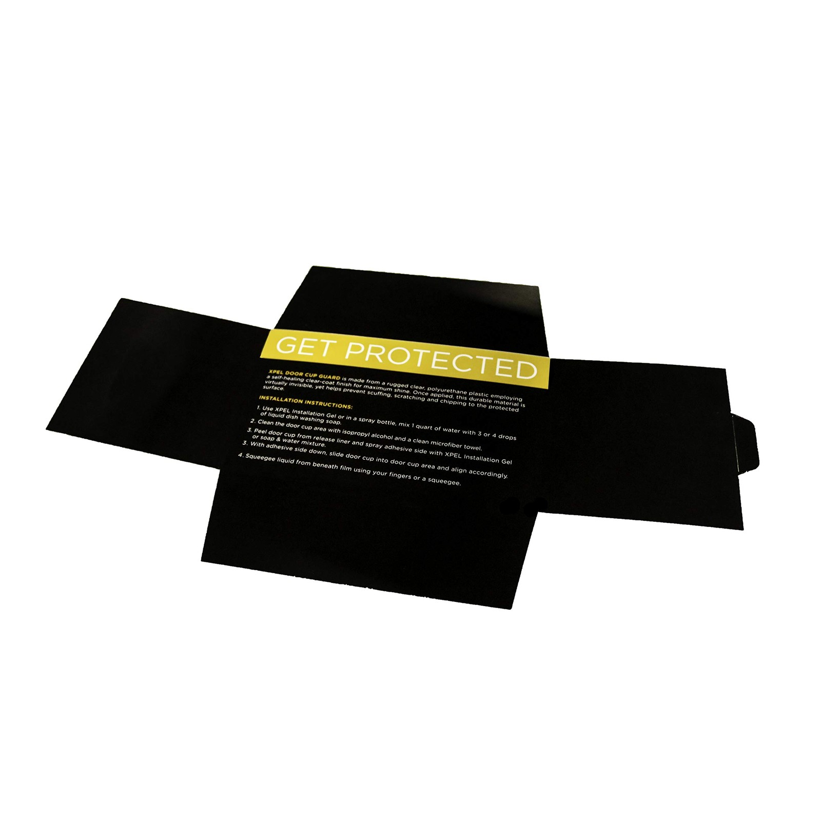 XPEL Pre-Cut Door Cup Guards, Set of 2 – Clear Paint Cup,