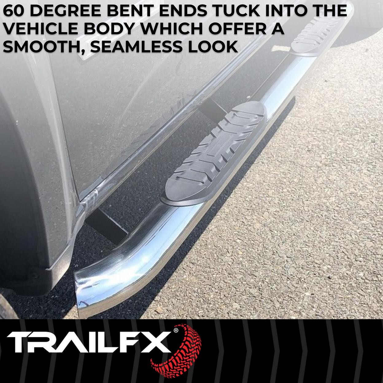 TrailFX Step Nerf Bar | A1003S*NERF BAR Trail FX STEP BAR SIDE BAR CRASH BAR