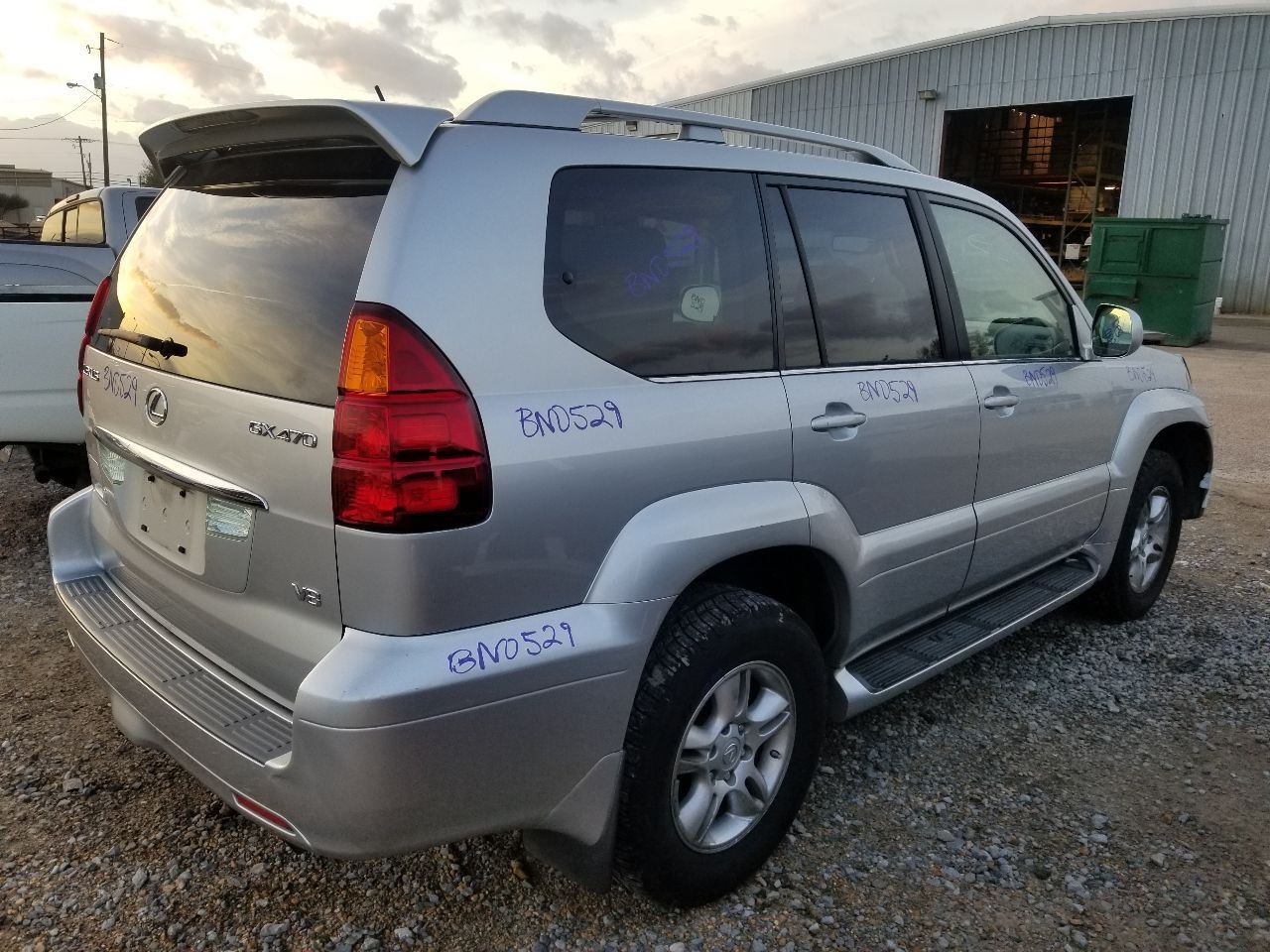 07 2007 GX470 COWL PANEL WIPER COVER