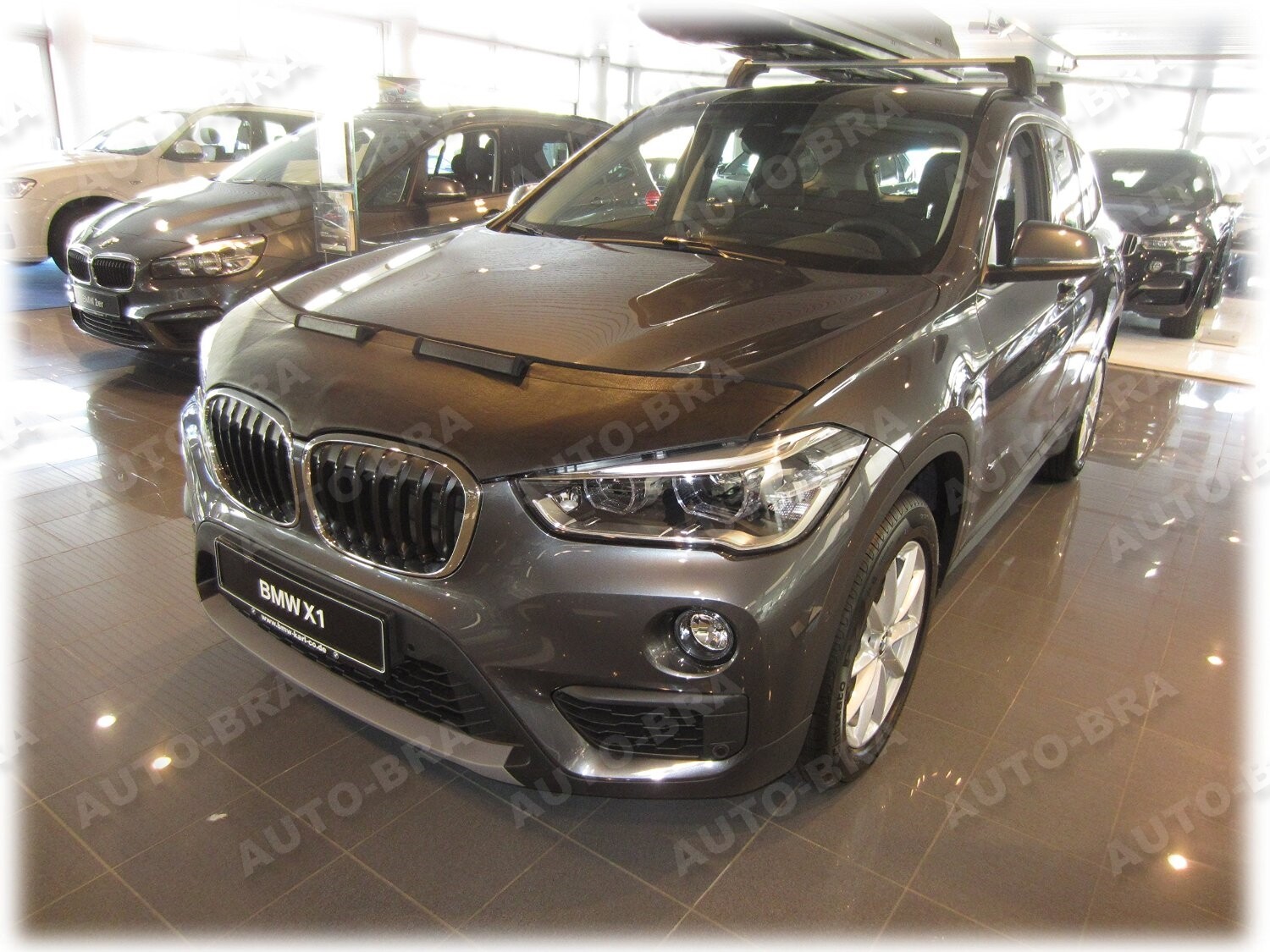 CAR HOOD BONNET BRA fit BMW X1 F48 2014-2022 NOSE FRONT END MASK BRA DE CAPOT