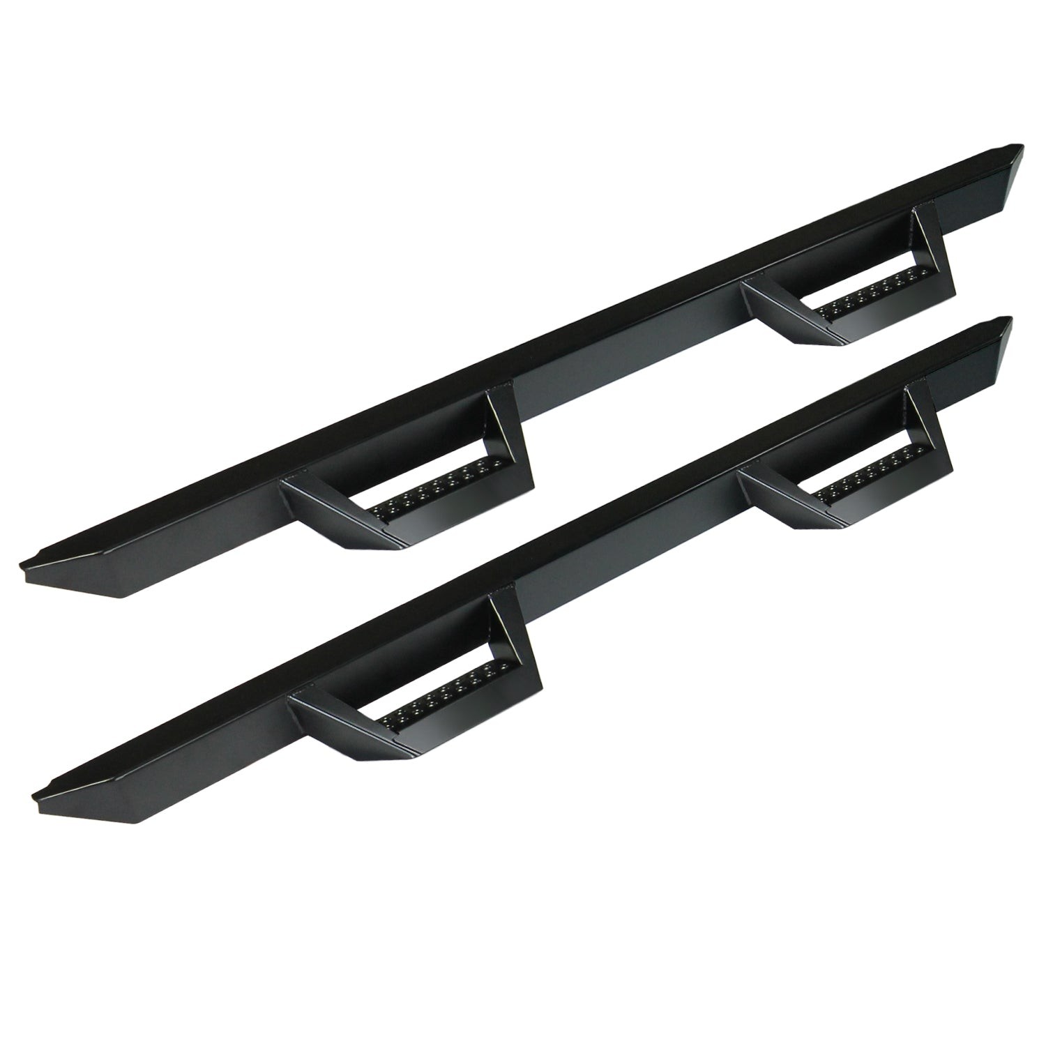 Raptor 1802-0559BT Drop Steps Black Textured Alloy for 19-26 RAM 1500 Crew Cab