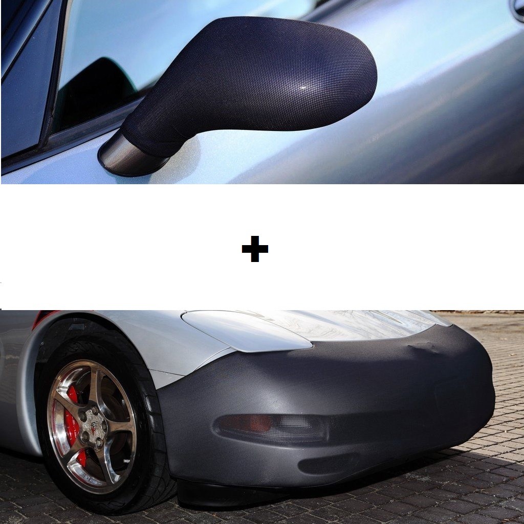 C5 Corvette NoviStretch Front + Mirror Stretch Masks FBM550V + MC150