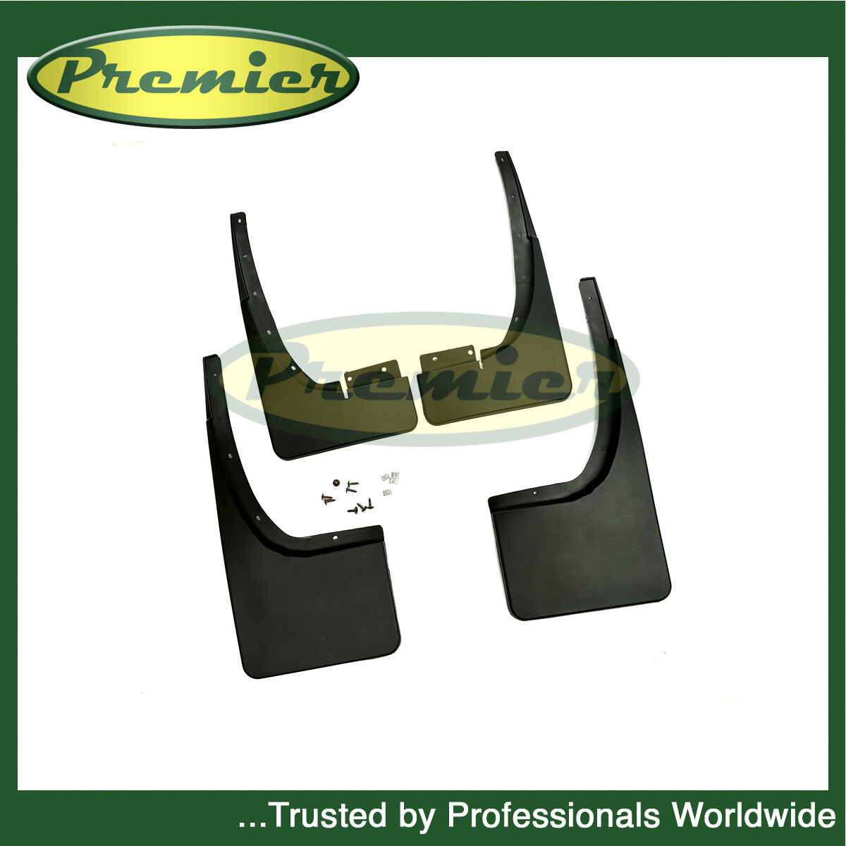 Tailored Mud Flaps Set of 4 For Ford Ranger 2012-2018 Premier
