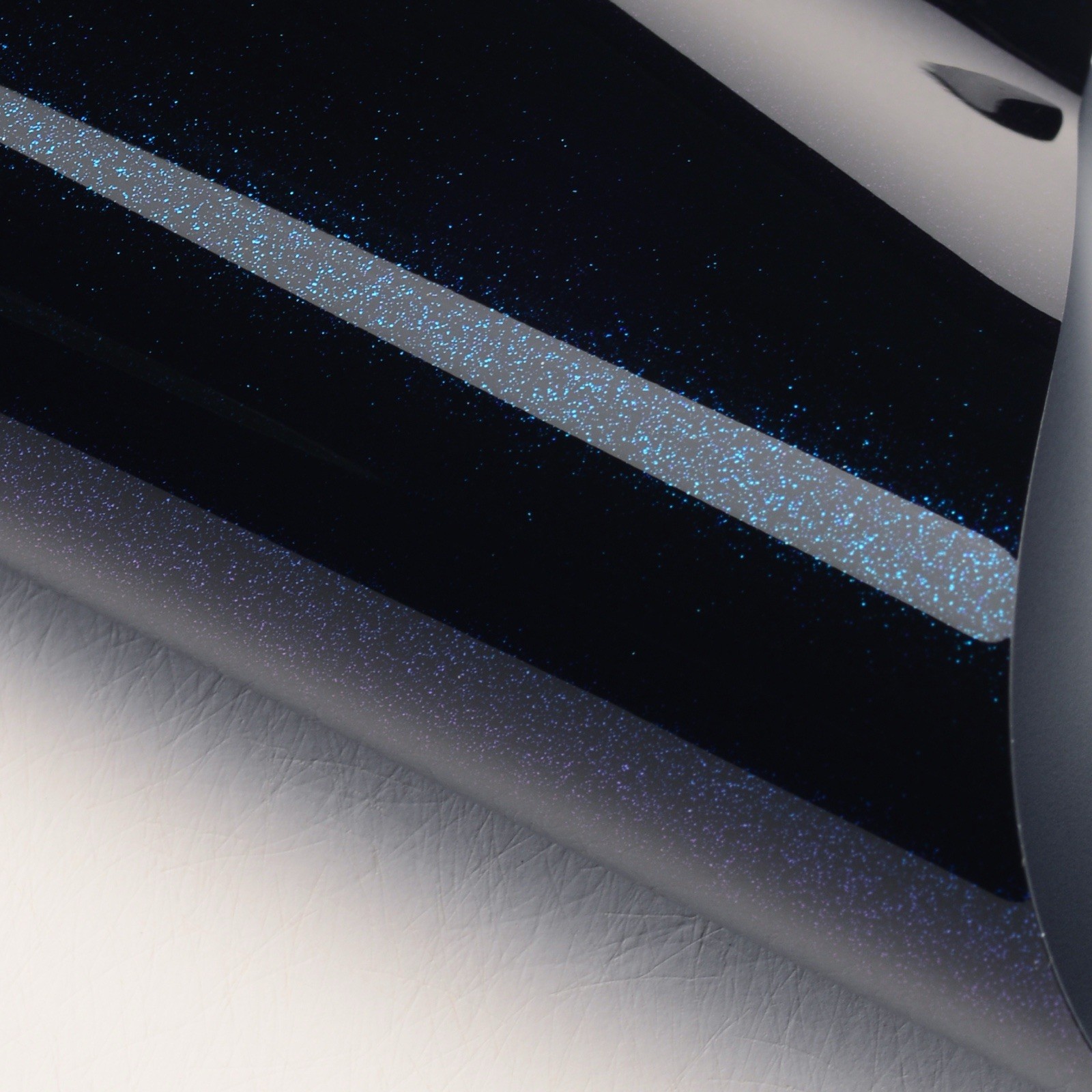 GLOSS MIDNIGHT BLUE 7.5MIL CAR WRAP PAINT PROTECTION FILM , 8 YEARS Warranty.