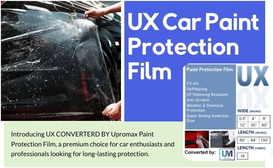 2 Door Edge Protector Clear Self-Healing TPU PPF 8mil Anti-Scratch Car Truck SUV