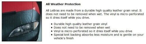 Lebra Front End Mask Bra Cover for 2018 2019 2020 Honda Accord