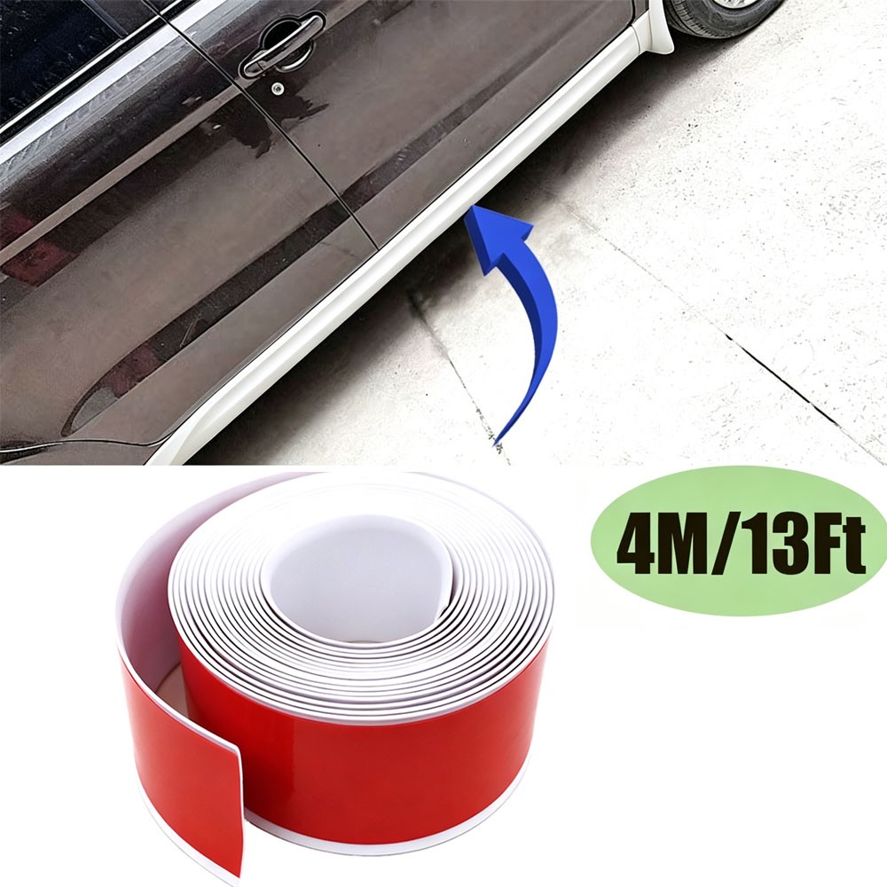 13Feet For Subaru Accessories Rubber Side Skirts Edge Guards Protector Body Trim