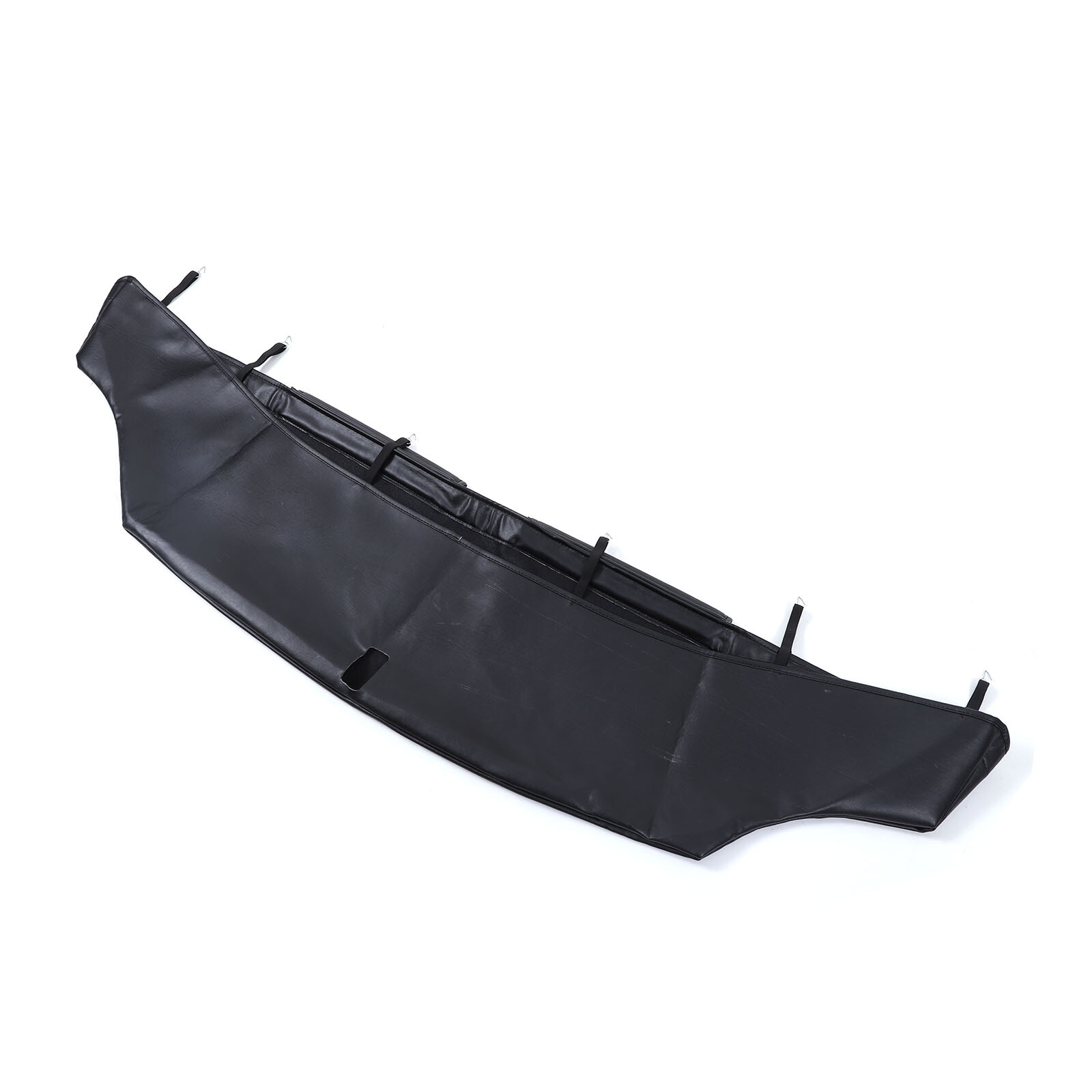 Front Bumper Lebra Car Bonnet Mask Hood Bra Fit For Fiat 500 500C 2007-24 Black