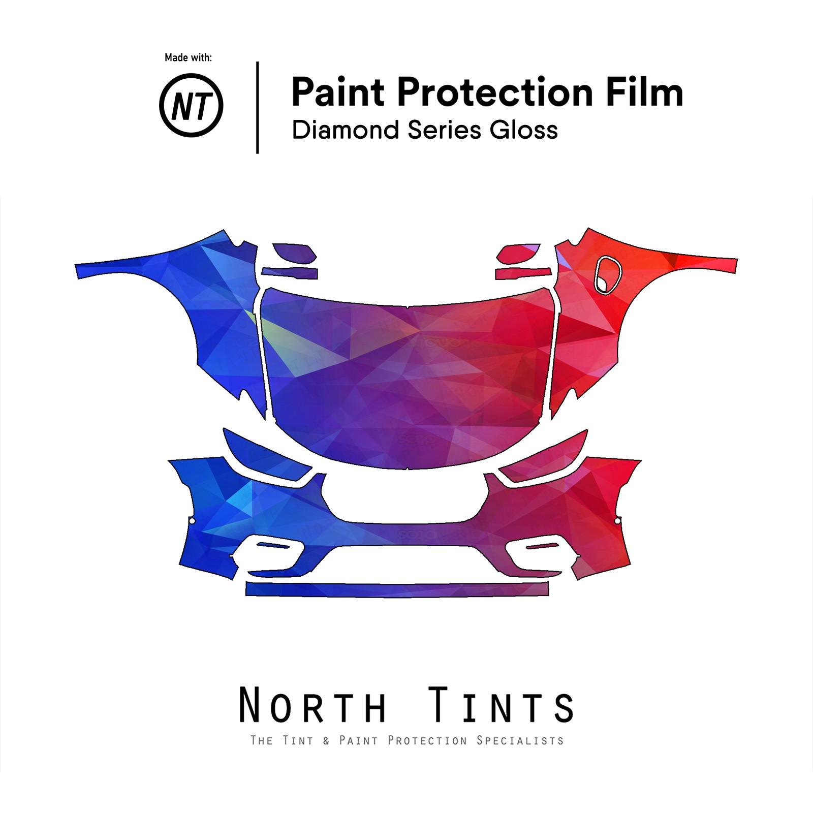 Chrysler Pacifica 2021-2026 PreCut Paint Protection Film Clear Bra PPF