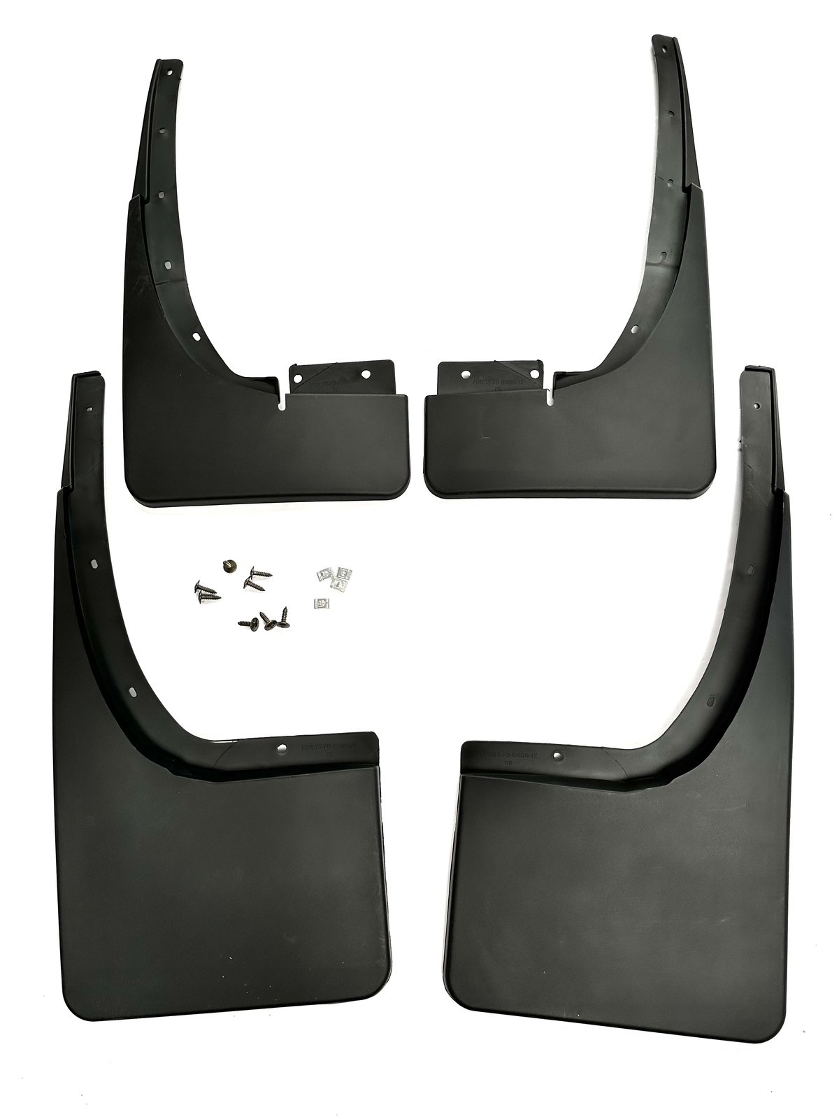 Tailored Mud Flaps Set of 4 For Ford Ranger 2012-2018 Premier