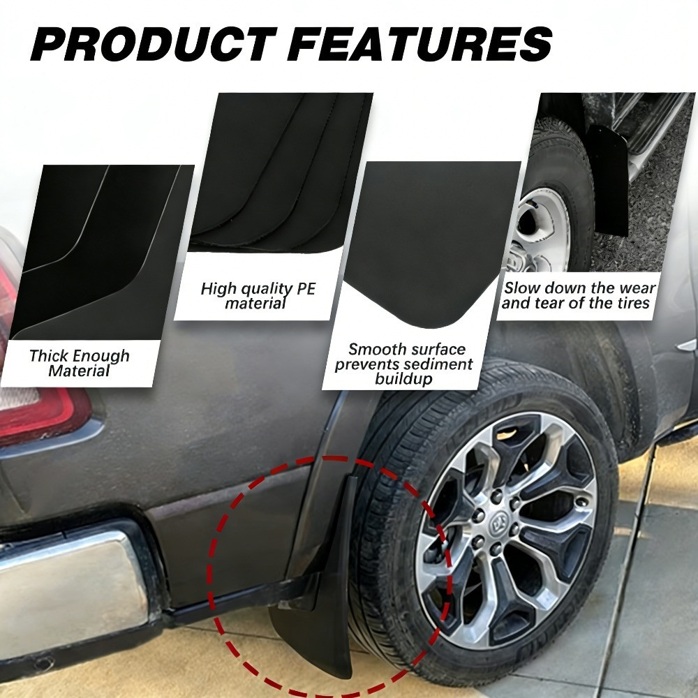 Mud Flaps Mudflaps Mudguards Splash Guards For Nissan Car SUV Pickup Truck