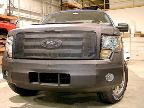 Lebra Front End Mask Cover Bra Fits FORD F150 2009-2014 wo/tow &with fog lights