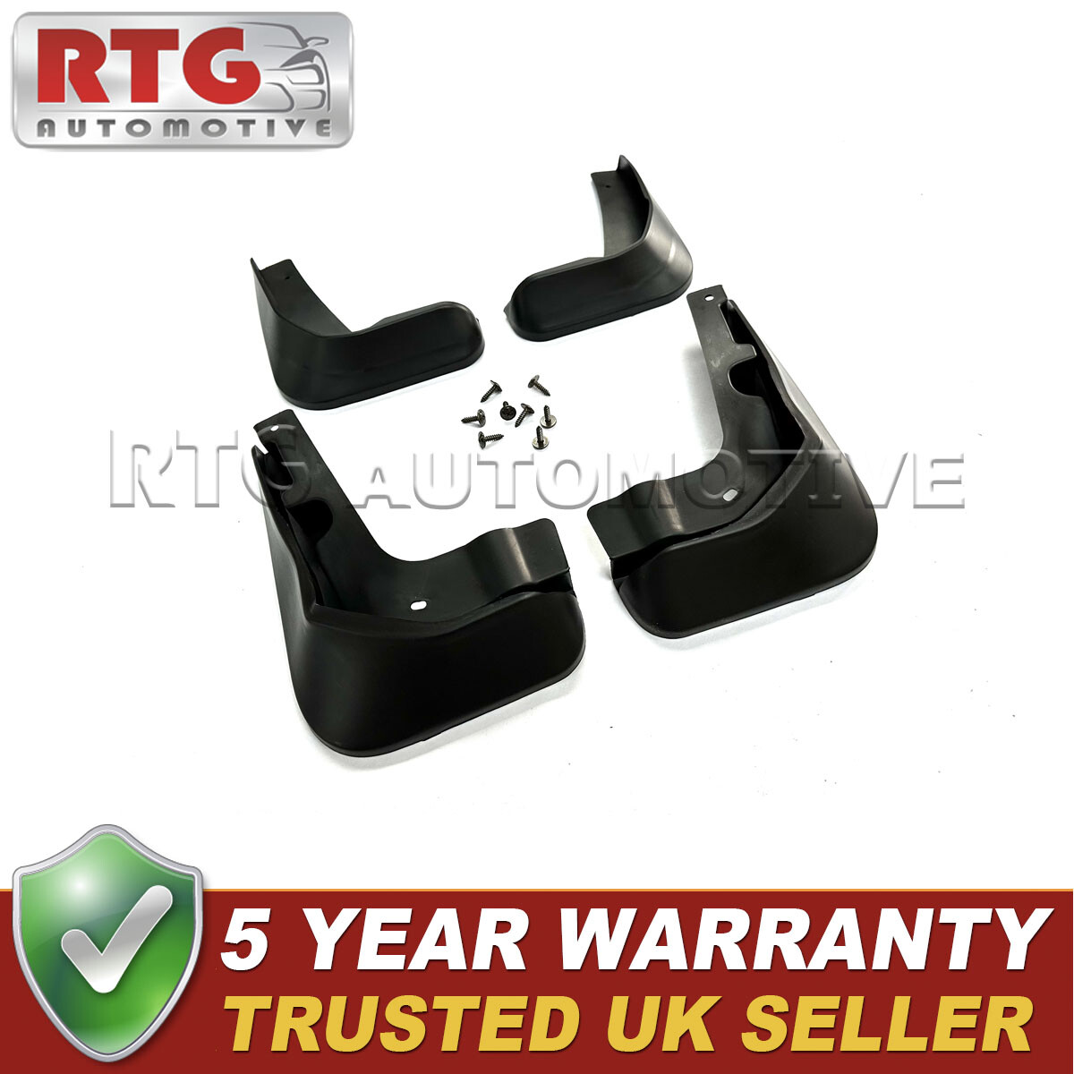 Tailored Mud Flaps Set of 4 For Ford Focus Hatchback 2012-2018 RTG