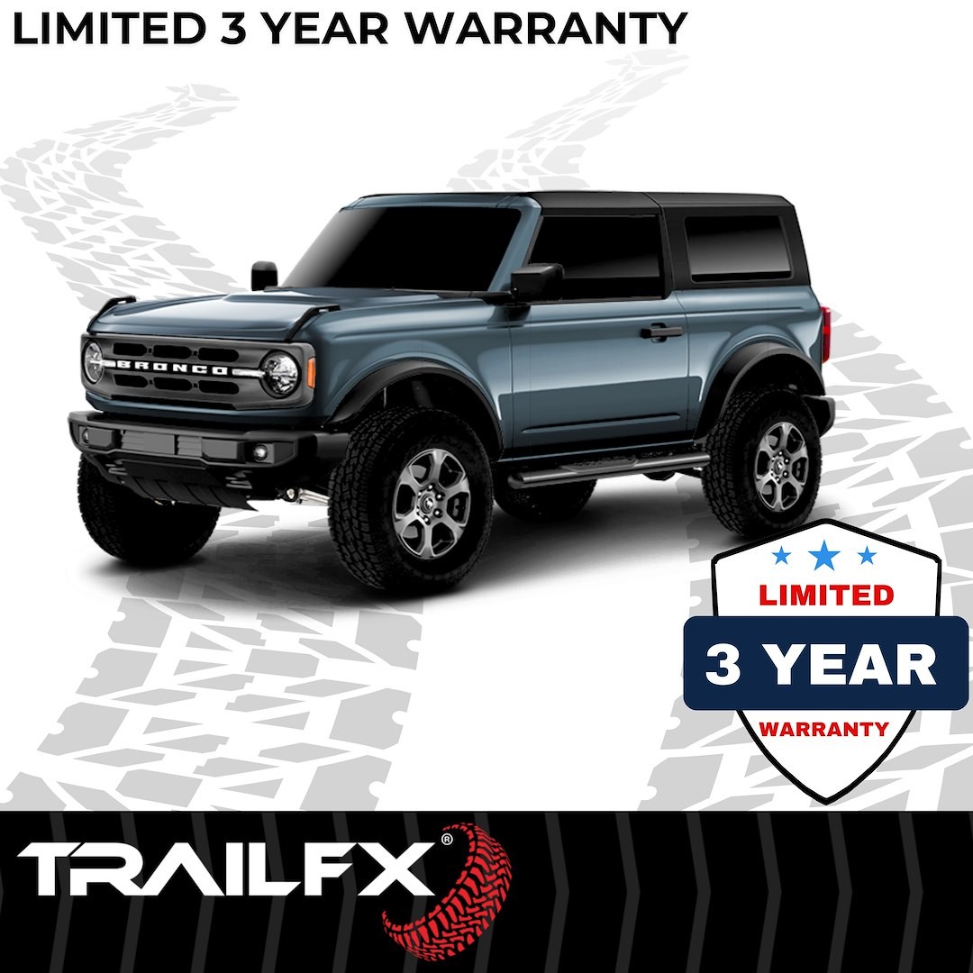 TrailFX A1556T TFX 4″ Oval Tube Side Steps NERF BAR OVAL 4″
