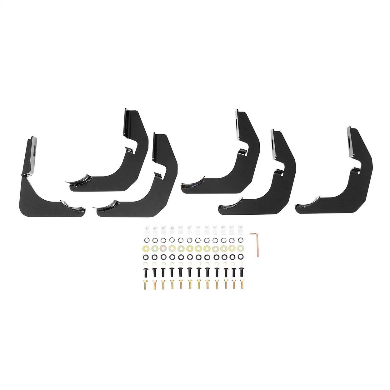 Westin PRO TRAXX 4 Oval Nerf Step Bars for Ford F-150 SuperCrew 09-14 – Black