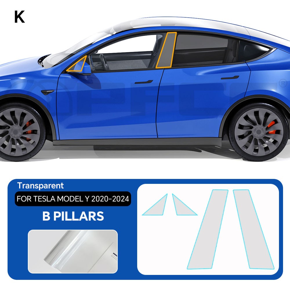Tesla Model Y 2020-2024 Matte PPF PreCut Full Car Kit Paint Protection Film