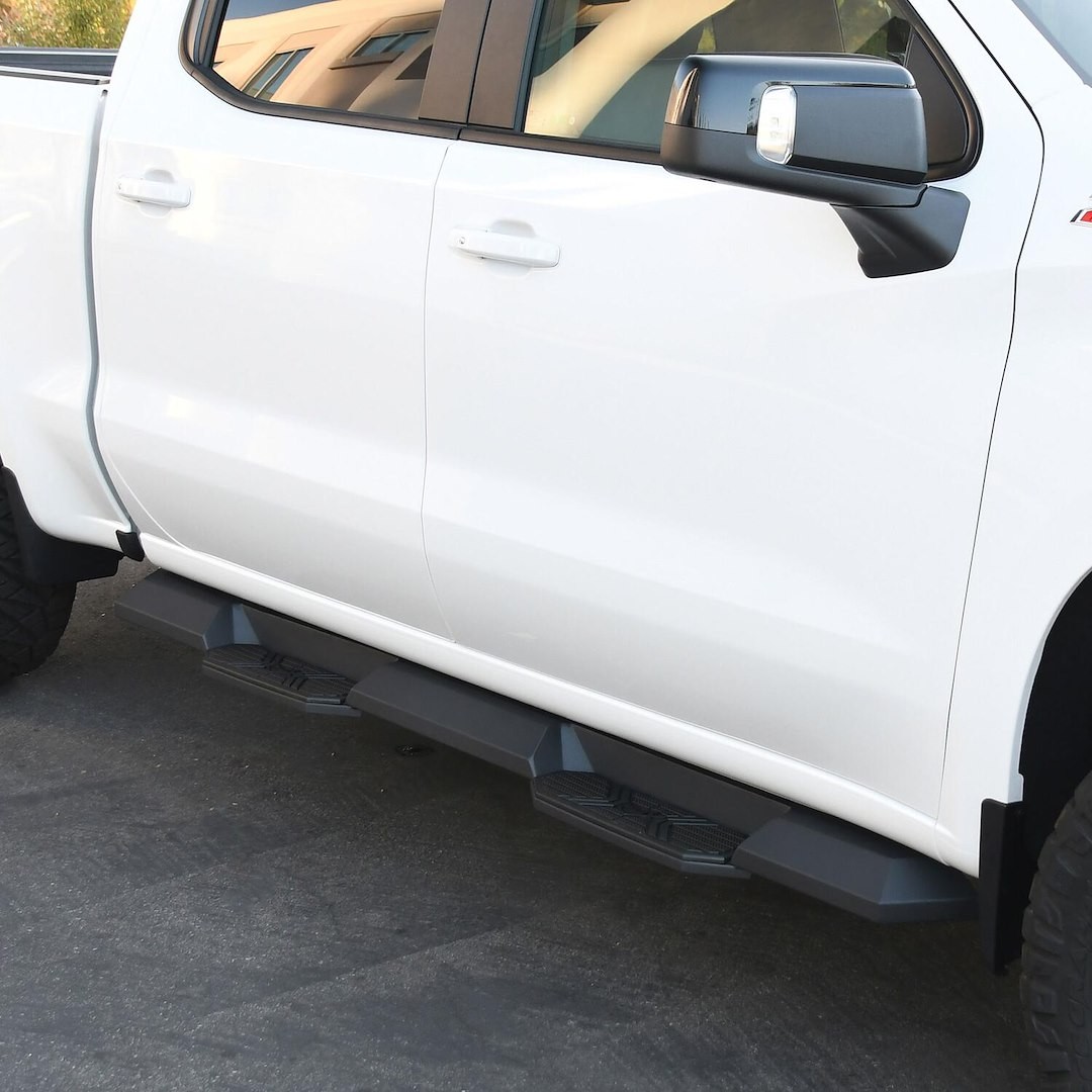 Westin Automotive 56-24135 Steel Square Black Textured Powder Coated Nerf Bar
