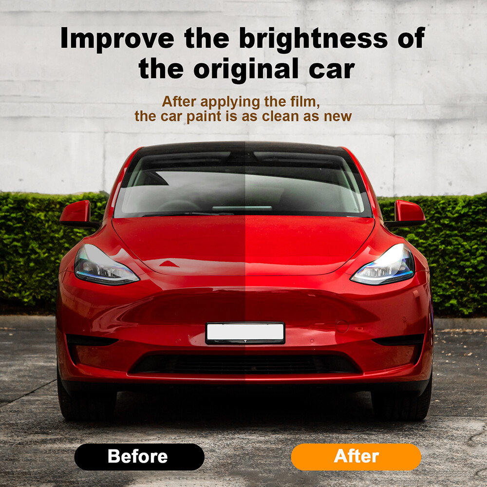 For Tesla Model Y 2020-2026 Sunroof PreCut Paint Protection Clear Film TPU PPF