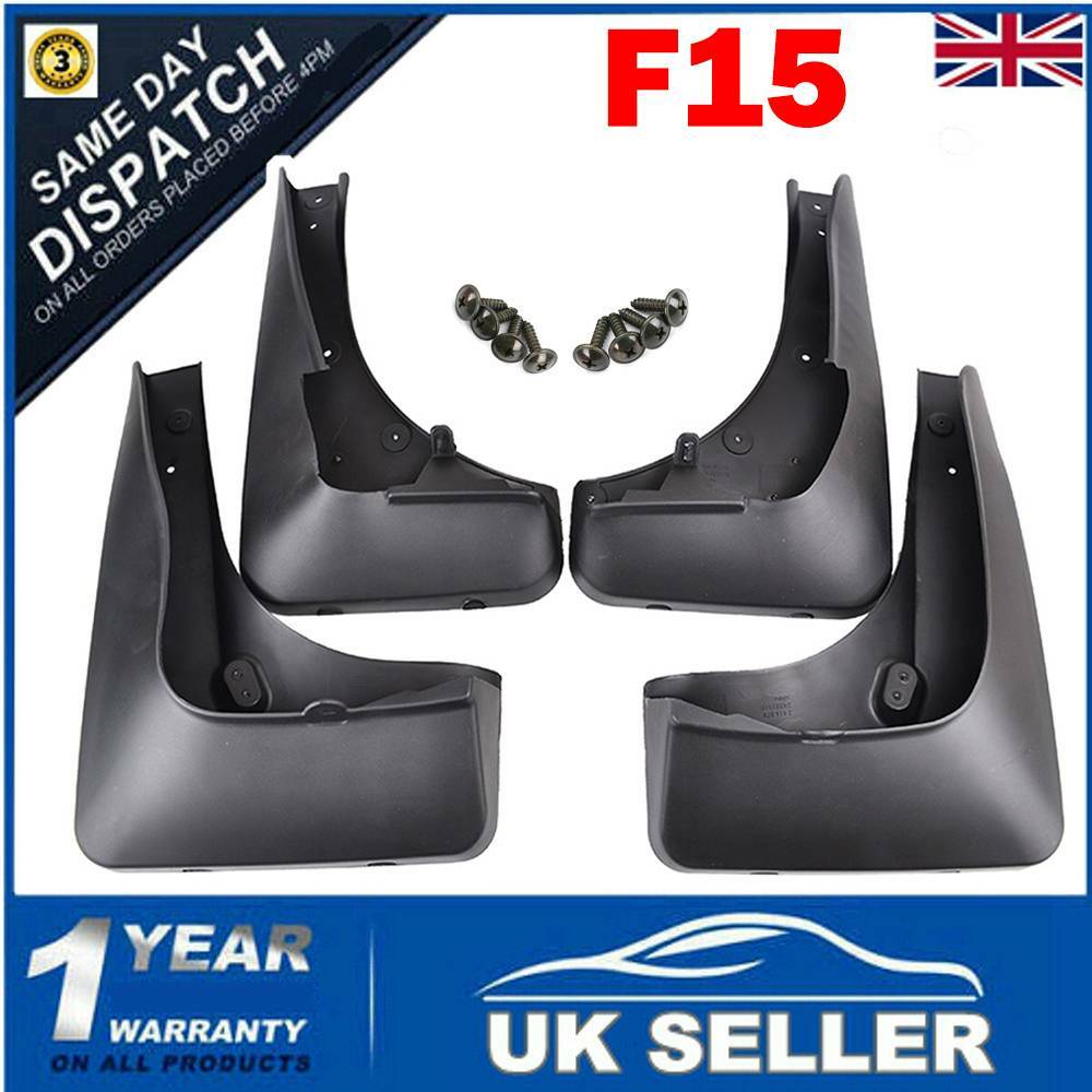 OE Styled Mud Flaps Front & Rear Splash Guards Mudguards For BMW X5 F15 14-18
