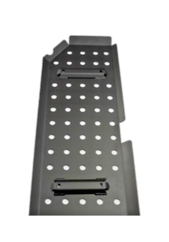 Cali Raised CR3655 Fuel Tank Skid Plate 05 – 23 Toyota Tacoma Black Powder-coat