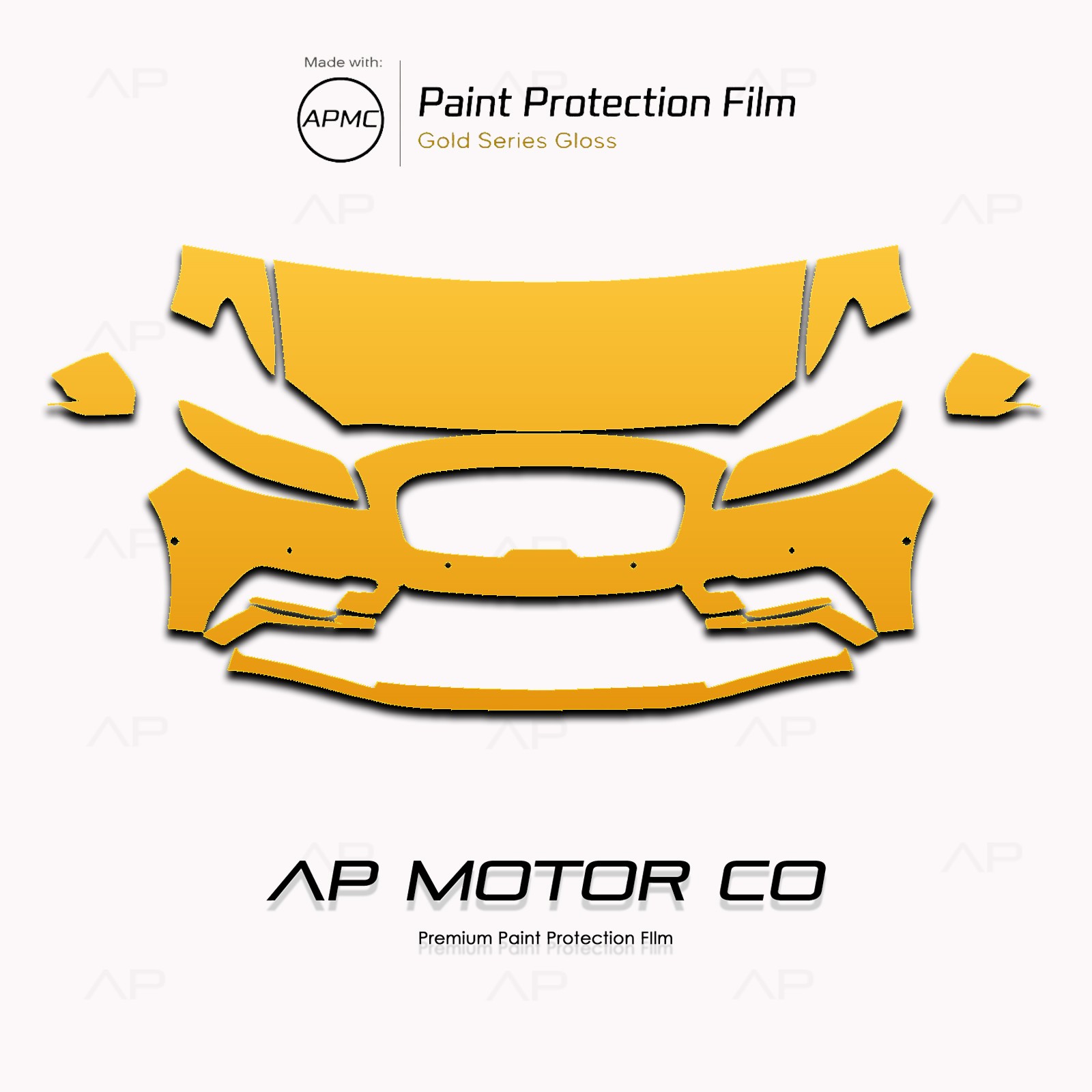 Lincoln Continental 17 2020 Series Pre Cut Paint Protection Clear Bra PPF