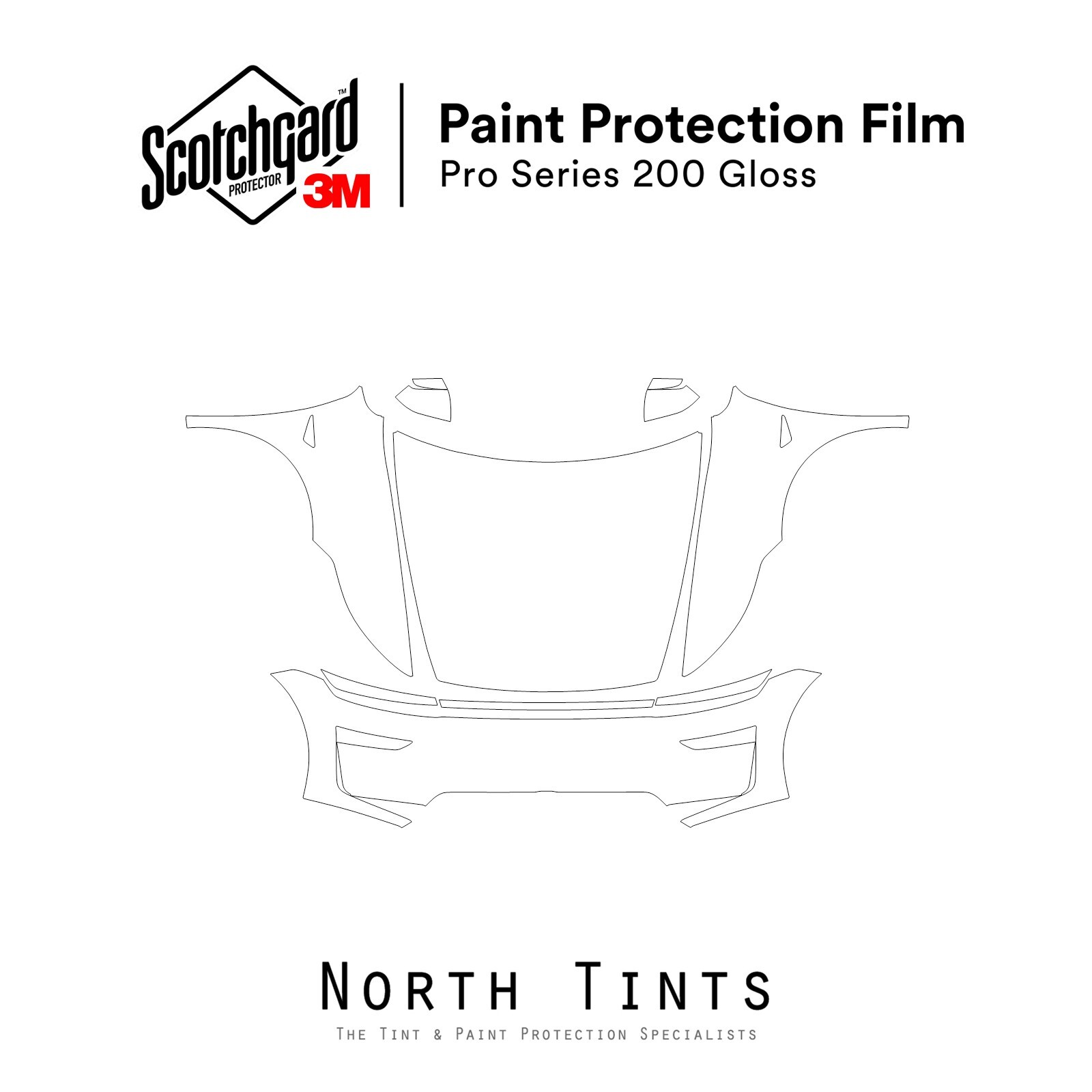 Tesla Model Y 2025-2026 Juniper PreCut 3M PRO Series Paint Protection Film PPF