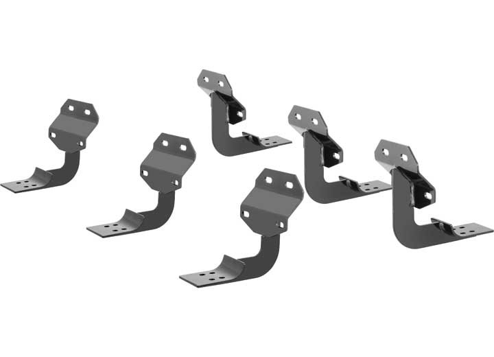 Aries 4508 For 15-21 F150/17-C F250/F350 Super Crew 6″ Oval Side Bracket Kit