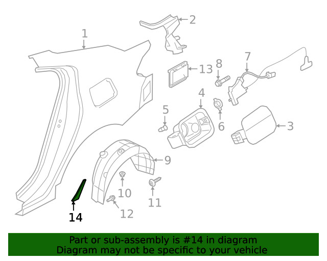 Genuine Hyundai Stone Guard 84211-G9000
