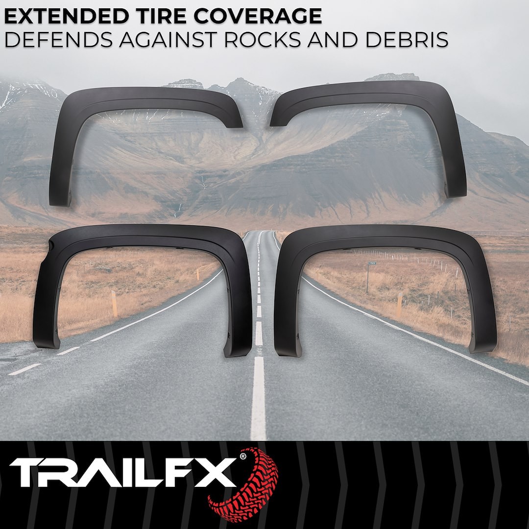 TRAILFX OE STYLE FLARE SMOOTH SET OF 4- TFC3003OE