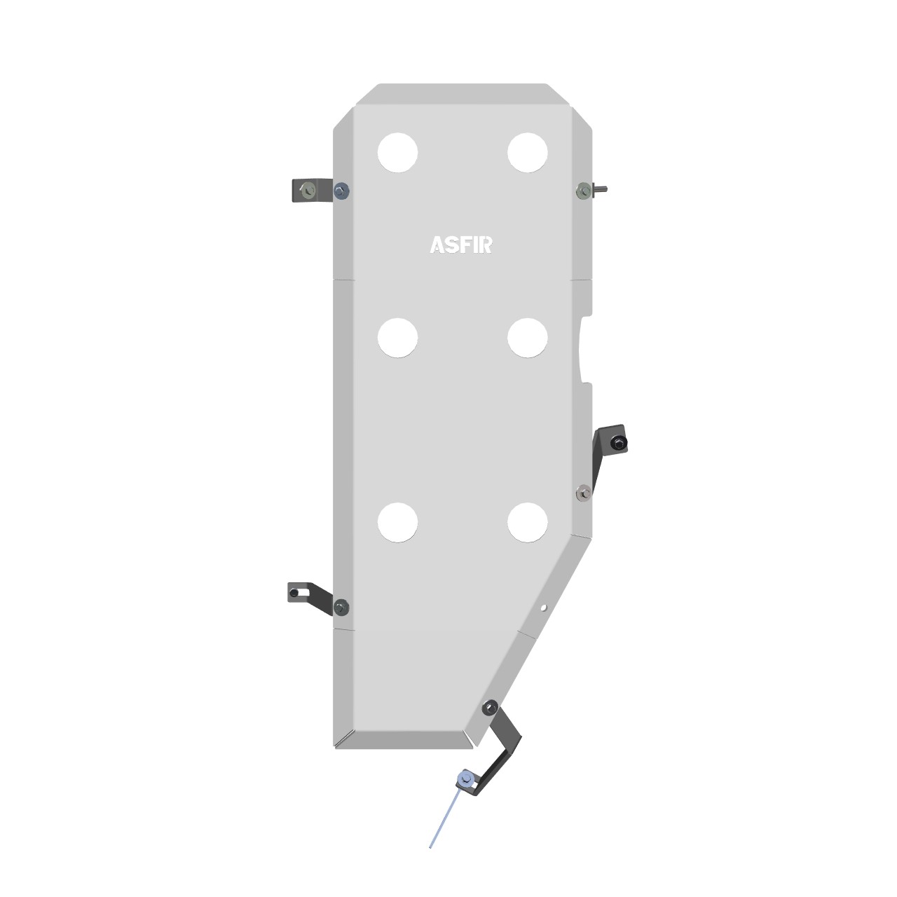Asfir 4×4 591070 Fuel Tank Skid Plate for 11-26 Nissan Frontier 3.8 4.0