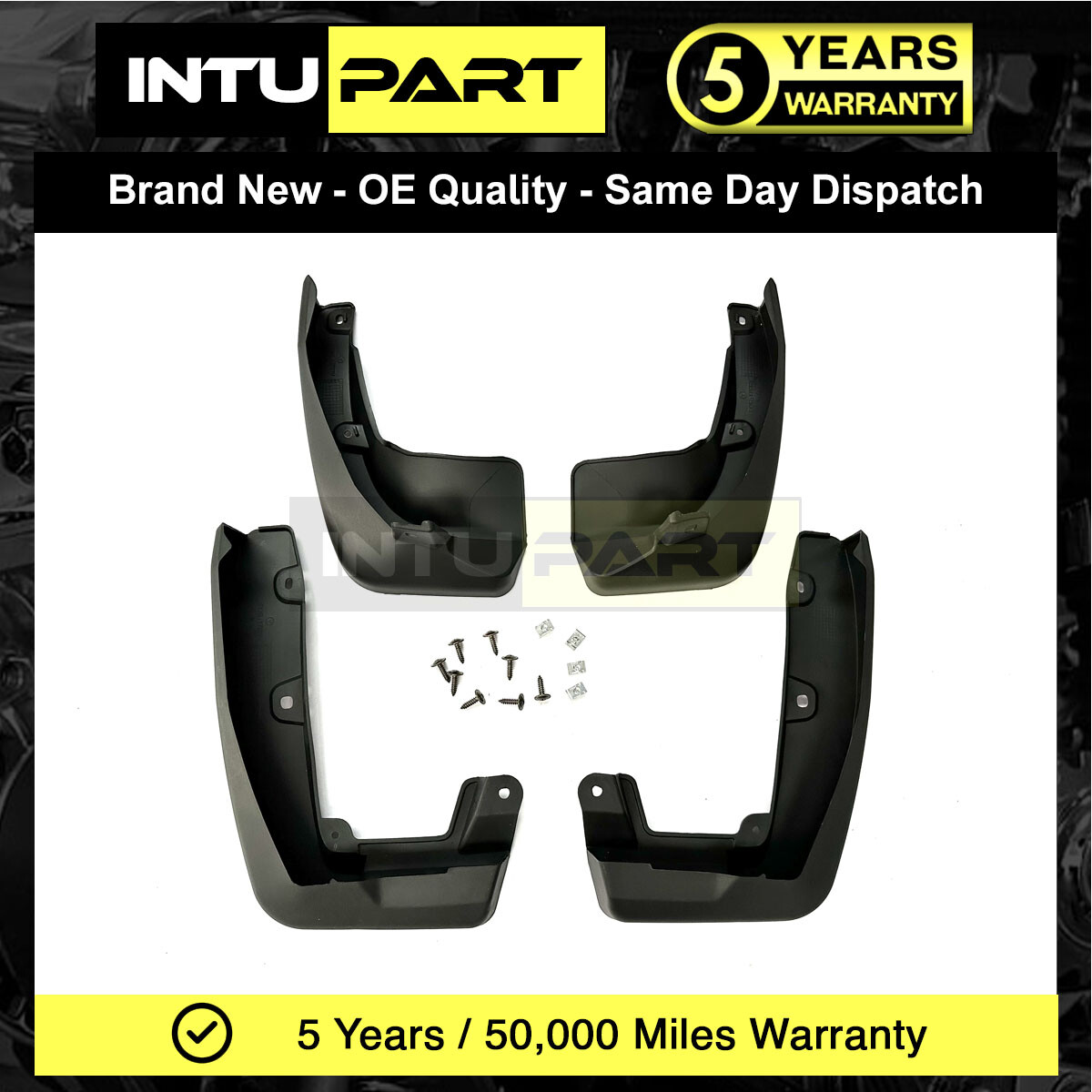 Full Set Rubber MudFlaps For Honda CR-V 2017-2020 Intupart