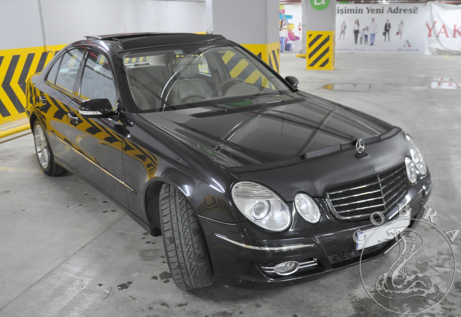 Car Bonnet Hood Bra For MERCEDES E Class W211 2003 2004 2005 2006 2007 2008 2009