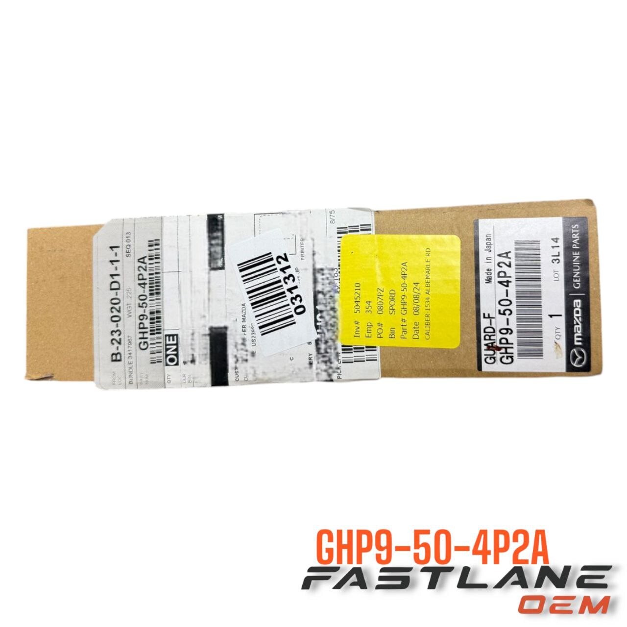 2014-2021 MAZDA 6 FRONT RIGHT STONE GUARD NEW OEM GHP9-50-4P2A