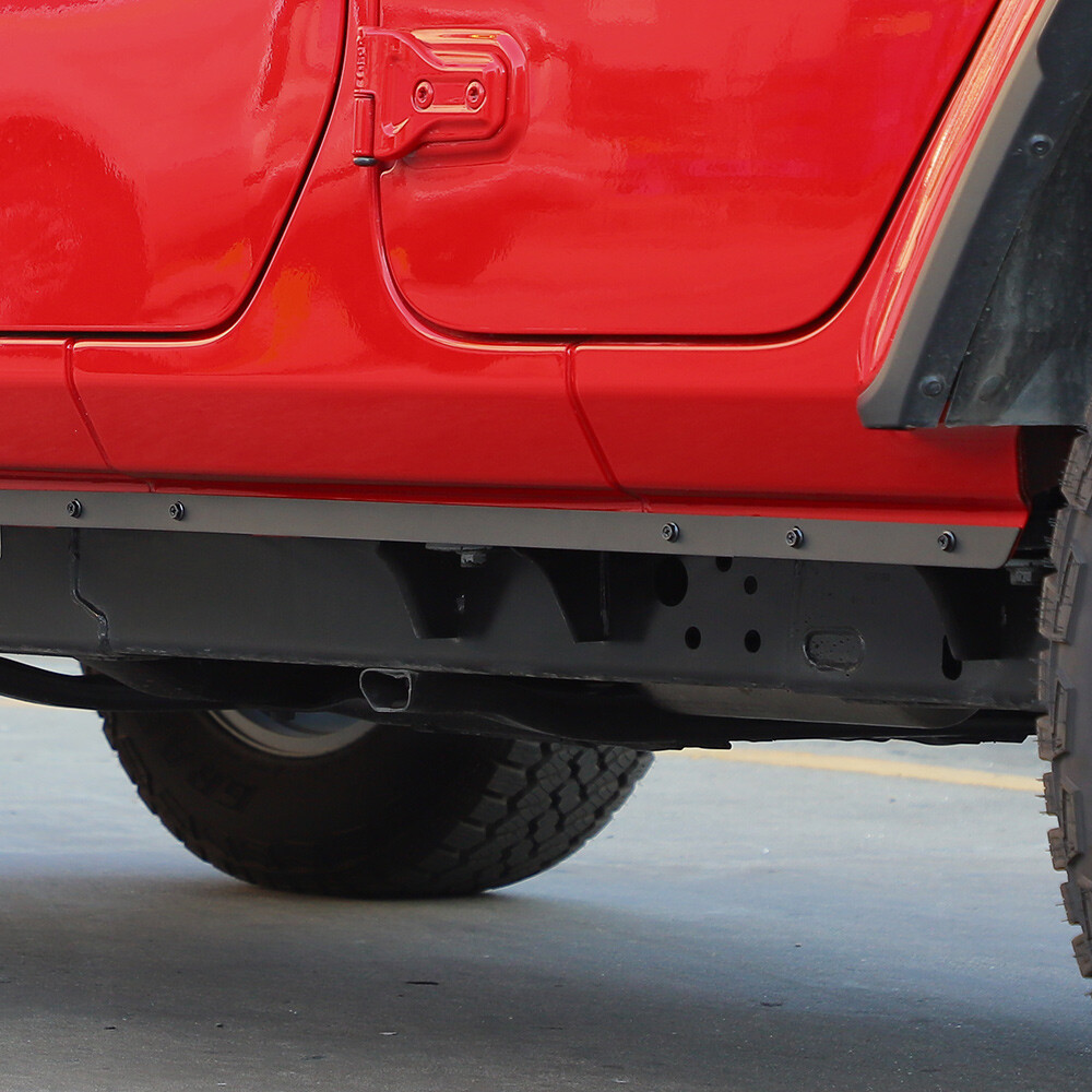 ⭕Car Pinch Weld Covers Trail Armor Rocker Guard for Jeep Wrangler JL Accessories