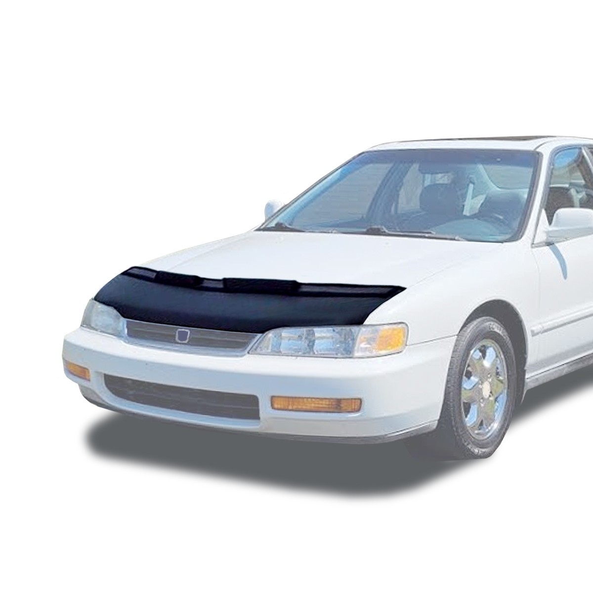 Black Car Bonnet Hood Bra Cover Mask For Honda Accord 1994-1997